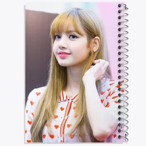دفتر لیسا گروه بلک پینک Black Pink
