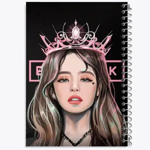 دفتر جنی گروه بلک پینک Black Pink