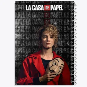 دفتر مونیکا سریال Money Heist