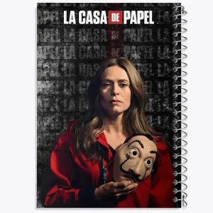 دفتر راکل موریو سریال Money Heist