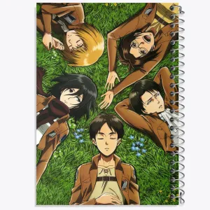 دفتر انیمه اتک آن تایتان Attack on Titan