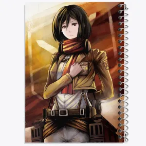 دفتر میکسا انیمه اتک آن تایتان Attack on Titan