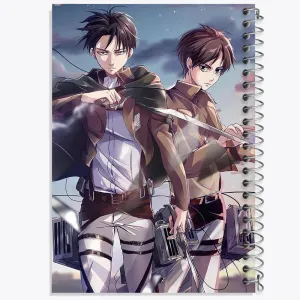دفتر لیوای و ارن انیمه اتک آن تایتان Attack on Titan