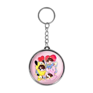 جاکلیدی دوطرفه گروه بی تی اس BTS