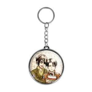 جاکلیدی دوطرفه هانجی و لیوای انیمه اتک آن تایتان Attack on Titan
