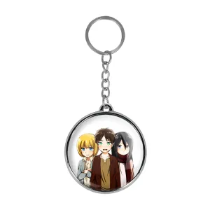 جاکلیدی دوطرفه ارن و میکاسا و ارمین انیمه اتک آن تایتان Attack on Titan