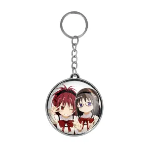 جاکلیدی دوطرفه همورا و ساکورا انیمه مادوکا مجیکا Madoka Magica