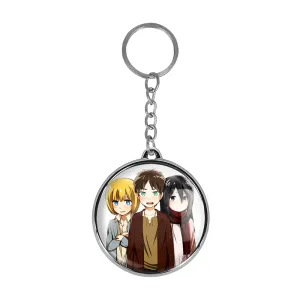جاکلیدی دوطرفه میکاسا و ارن و ارمین انیمه اتک آن تایتان Attack on Titan
