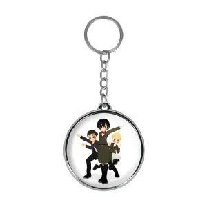 جاکلیدی دوطرفه ارمین میکاسا ارن انیمه اتک آن تایتان Attack on Titan