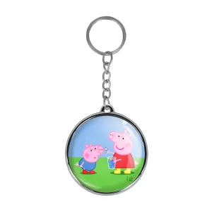 جاکلیدی دوطرفه پپا و جورج انیمیشن پپا پیگ Peppa pig