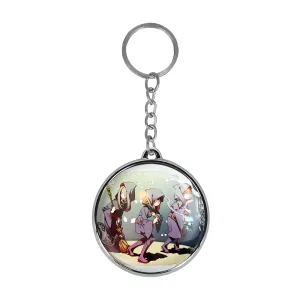 جاکلیدی دوطرفه جانسون و اکو و سوسی انیمه جادوگران کوچک Little Witch Academia