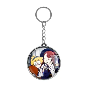 جاکلیدی دوطرفه اکو و لوته انیمه جادوگران کوچک Little Witch Academia