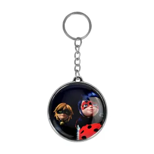 جاکلیدی دوطرفه پسر گربه ای و دختر کفشدوزکی