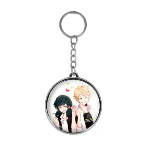 جاکلیدی دوطرفه پسر گربه ای و دختر کفشدوزکی