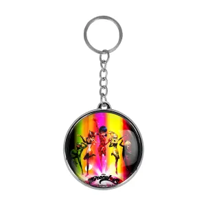 جاکلیدی دوطرفه دختر کفشدوزکی و پسر گربه ای