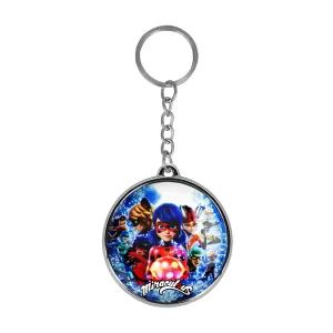 جاکلیدی دوطرفه دختر کفشدوزکی و پسر گربه ای