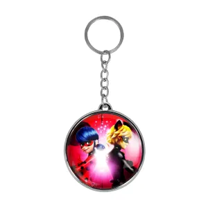 جاکلیدی دوطرفه دختر کفشدوزکی و پسر گربه ای