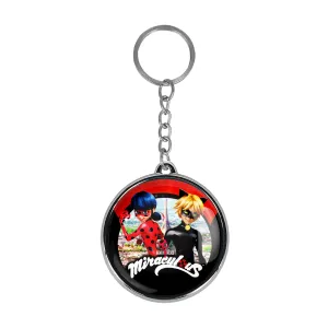 جاکلیدی دوطرفه دختر کفشدوزکی و پسر گربه ای