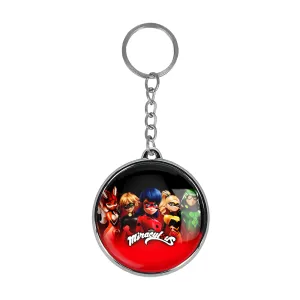 جاکلیدی دوطرفه دختر کفشدوزکی و پسر گربه ای