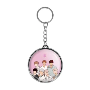 جاکلیدی دوطرفه گروه بی تی اس BTS