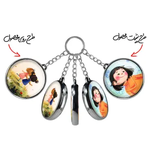 جاکلیدی دوطرفه دخترانه فانتزی