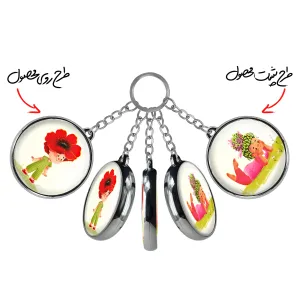 جاکلیدی دوطرفه دخترانه فانتزی