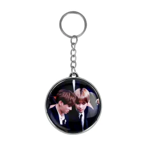 جاکلیدی دوطرفه  تهیونگ و جونگ کوک ویکوک گروه بی تی اس BTS