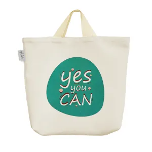 ساک خرید پارچه ای انگیزشی yes you can