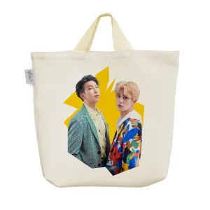 ساک خرید پارچه ای جین و جیمین گروه موسیقی بی تی اس BTS