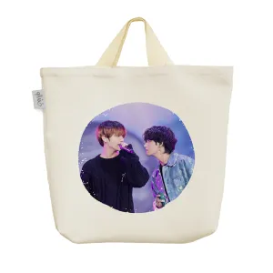 ساک خرید پارچه ای تهیونگ و جونگ کوک گروه موسیقی بی تی اس BTS