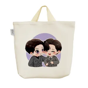ساک خرید پارچه ای تهیونگ و جونگ کوک گروه موسیقی بی تی اس BTS