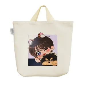ساک خرید پارچه ای تهیونگ گروه موسیقی بی تی اس BTS