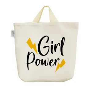 ساک خرید پارچه ای دختر قوی Power girl