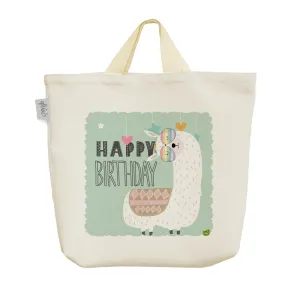 ساک خرید پارچه ای تولدت مبارک Happy Birth Day