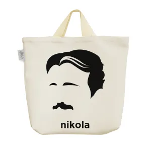 ساک خرید پارچه ای نیکولا تسلا Nikola Tesla