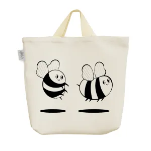 ساک خرید پارچه ای زنبور Bee