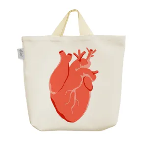 ساک خرید پارچه ای قلب Heart
