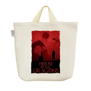 ساک خرید پارچه ای سریال خانه اژدها house of dragon