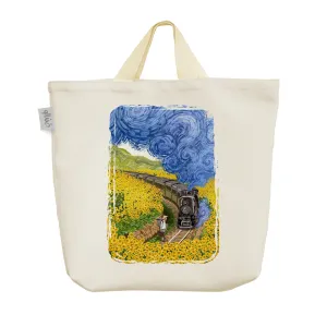 ساک خرید پارچه ای قطار و ونگوگ