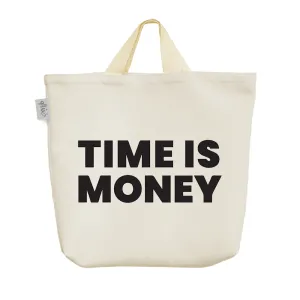 ساک خرید پارچه ای Time Is Money