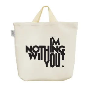 ساک خرید پارچه ای Im Nothing With You