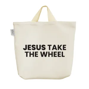 ساک خرید پارچه ای Jesus Take The Wheel