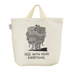 ساک خرید پارچه ای Hug With Your Everything