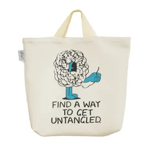 ساک خرید پارچه ای Find A Way To Get Untangled