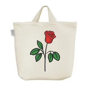 ساک خرید پارچه ای گل رز