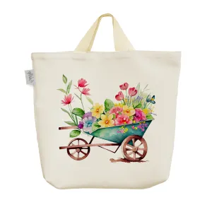 ساک خرید پارچه ای گل Flower