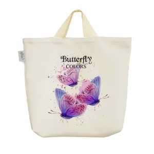 ساک خرید پارچه ای پروانه butterfly