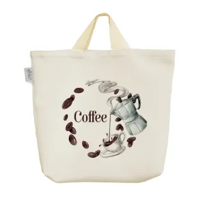 ساک خرید پارچه ای قهوه Coffee