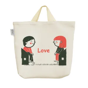 ساک خرید پارچه ای عاشقانه Lovely