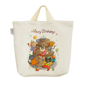 ساک خرید پارچه ای Happy Birthday
